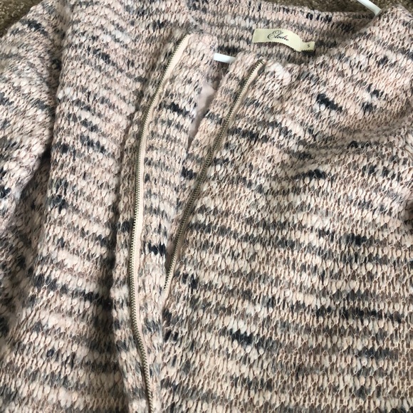 Pink and Grey Zippered Sweater - Picture 4 of 4